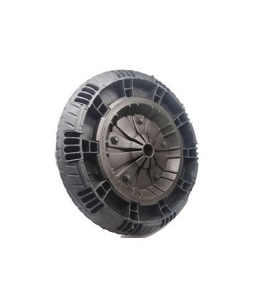 Roda Aro P/Carinho De Mão S/ Pneu sem câmara