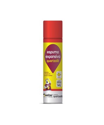 Espuma Expansiva 500ml Quartzolit