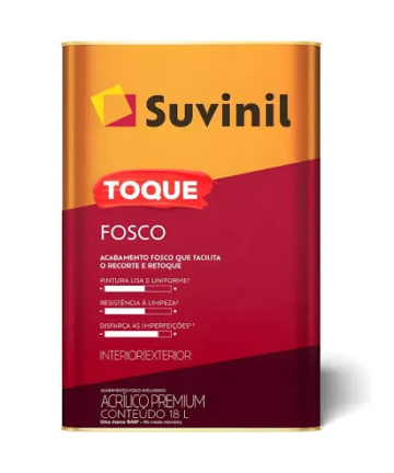 Tinta Acrílica Toque Fosco...