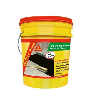 IgolFlex Preto 18 Litros Sika