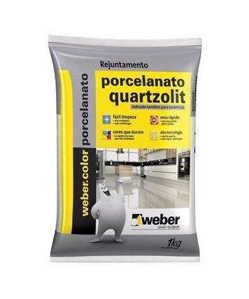 Rejunte 1Kg Quartzolit Porcelanato