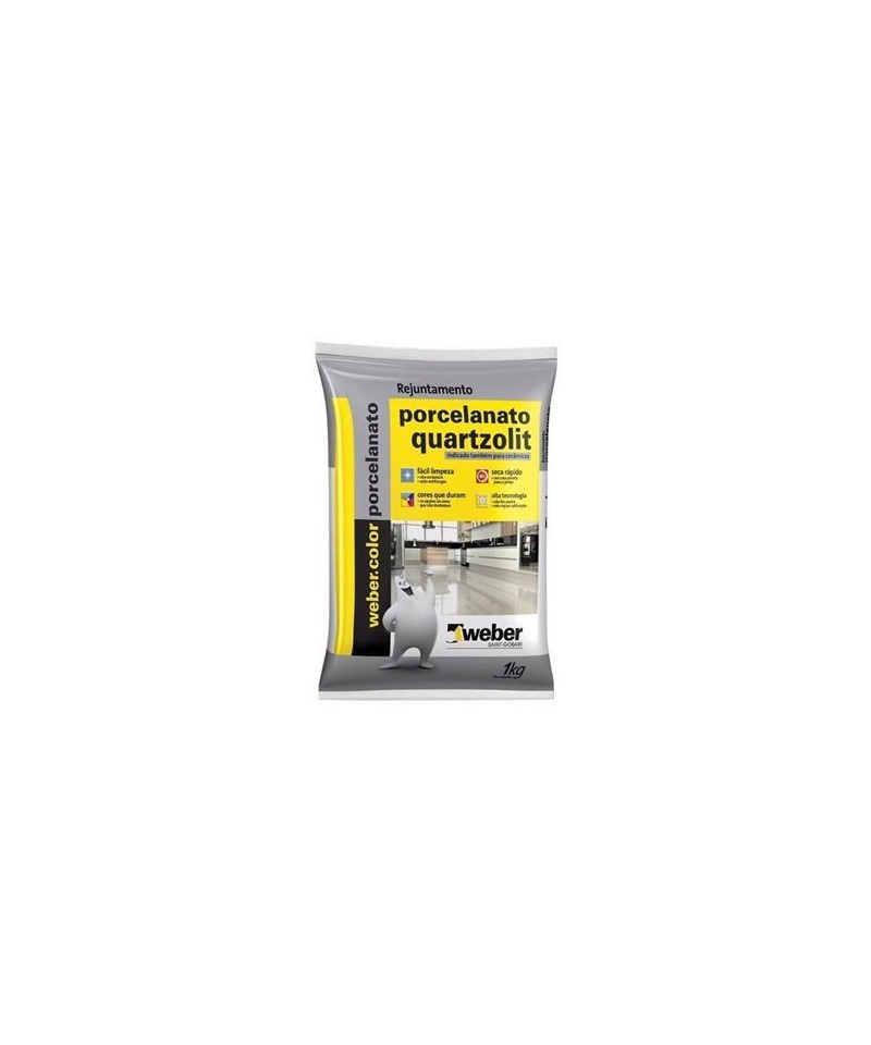 Rejunte 1Kg Quartzolit Porcelanato Rejunte 1Kg Quartzolit Porcelanato