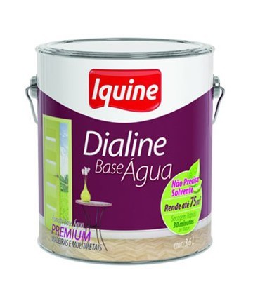 Esmalte Dialine Base de Água Premium 3,6 lt Iquine